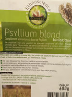Psyllium blond BIO - sachet