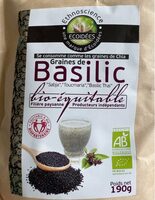 Graines de basilic sacré BIO & EQUITABLE - sachet