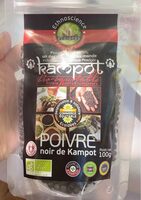 Poivre noir de Kampot BIO& EQUITABLE - sachet