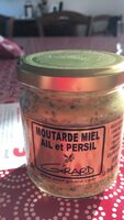 Moutarde miel ail et persil