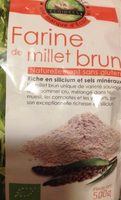 Farine de millet brun