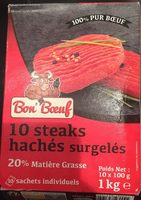 10 Steak Hachés Surgelés