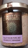Rillettes de porc bio