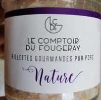 Rillettes gourmandes pur porc