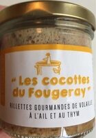 Rillettes gourmandes de volaille à l’ail et au thym