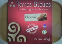 Creme glacee au chocolat TERRES BLEUES