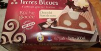 Bûche glacée Chocolat-noix de coco