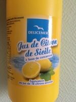 Jus de Citron de Sicile à base de concentré