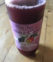Pur jus de pomme cassis