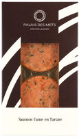 Saumon fumé en tartare