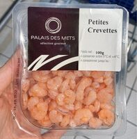 Crevettes décortiquées cuites