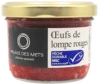 Oeufs de lompe rouges