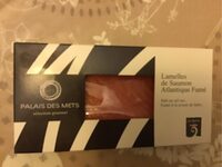 Lamelles de saumon Atlantique fume