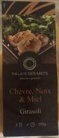 Girasoli frais au fromage de chèvre, à la noix et au miel