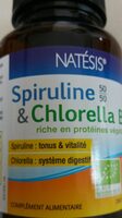 Spiruline Et Chlorella 50 / 50 - 250 Comprimés - Natésis