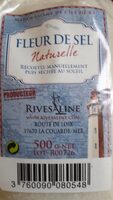 Fleur de sel naturelle