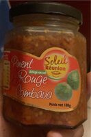 Sauce Piment rouge combava