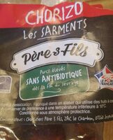 Chorizo Les Sarments