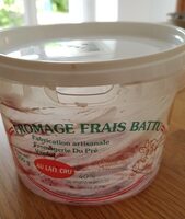 Fromage frais battu  aux fruits des bois