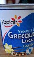 Yaourt à  la grecque aromatisé à la vanille