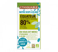 Chocolat Noir 80%