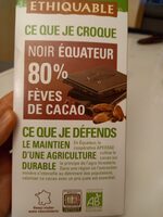 Chocolat noir Fèves de cacao