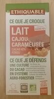 Chocolat au lait cajou caramélisée