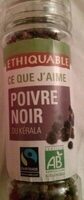 Poivre noir du Kerala