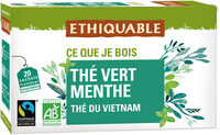 Thé vert menthe thé du Vietnam