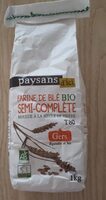 Farine de blé bio semi-complète T80