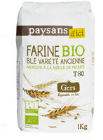 Farine de blé variété ancienne