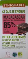 Chocolat noir 85% Madagascar
