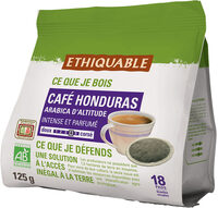 Café arabica bio Honduras