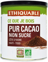 Pur cacao non sucré