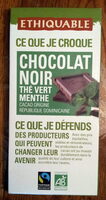 Chocolat noir thé vert menthe