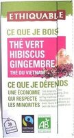 Thé vert Hibiscus Gingembre