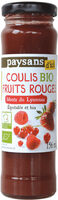Coulis De Fuits Rouges Bio & équitable