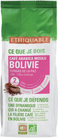 Café arabica moulu de Bolivie