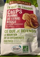Chips de pomme de terre rouge