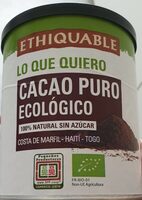 Cacao puro ecológico