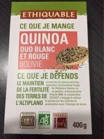 Quinoa duo blanc et rouge Bolivie