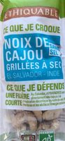 Noix de cajou grillées à sec