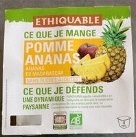 Compote pomme ananas