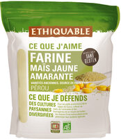 Farine de maïs jaune et d'amarante