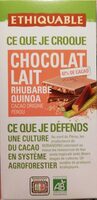 Chocolat Lait Rhubarbe Quinoa