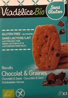 Biscuits petit déjeuner Chocolat & Graines bio