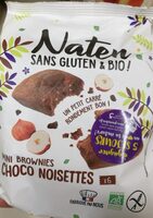 Mini brownies choco noisettes