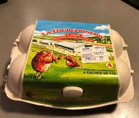 6 oeufs de poules