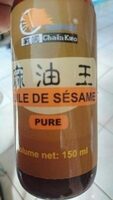 Huile de sésame pure