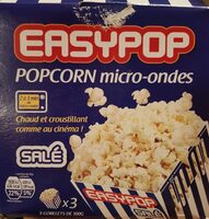 Pop corn salé
